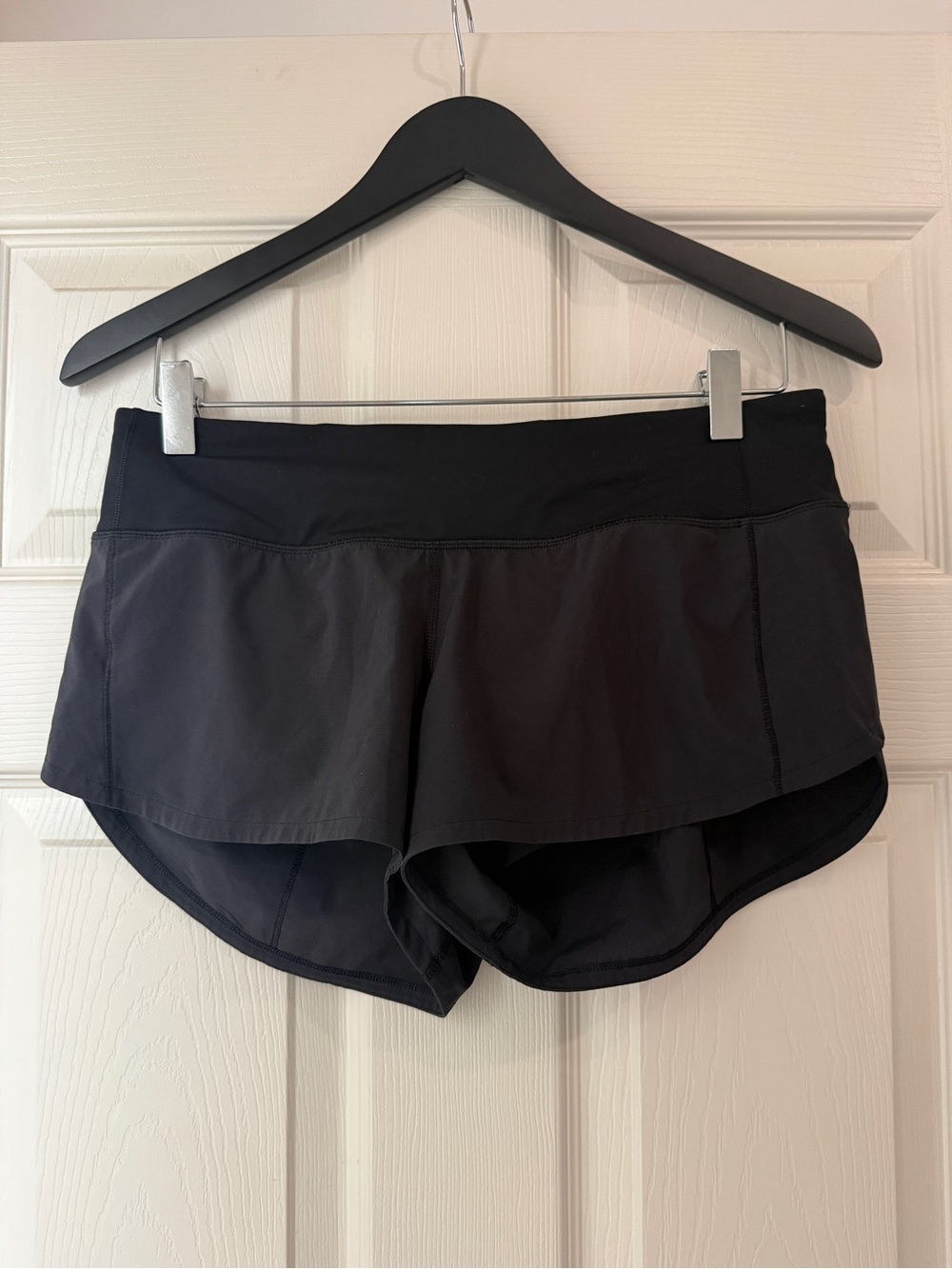 Lululemon Black Athletic Running Shorts